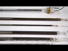 Quarzo Heater Tube, lampada della fibra del carbonio di RS di riscaldamento infrarossa della singola metropolitana