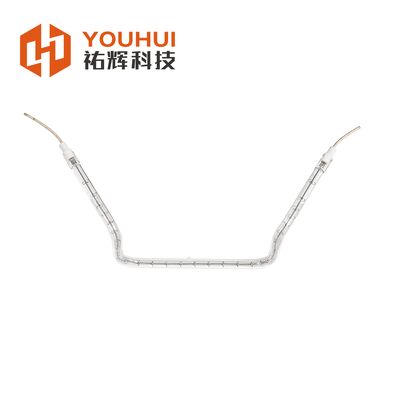 Tubo riscaldatore a infrarossi in quarzo di grado industriale con potenza 150-6000W e durata 5000h