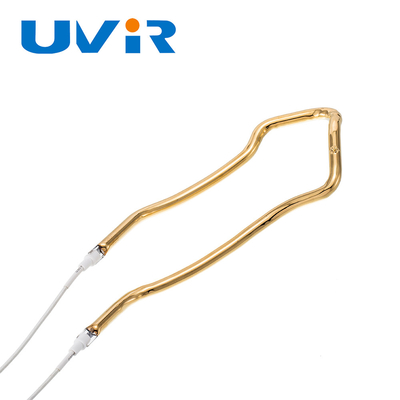 Prezzo buono Tubo riscaldante a infrarossi alogeno oro 3D 150-6000W Lampada a onda corta in linea