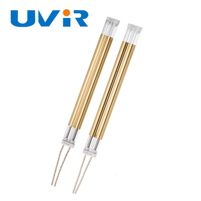 Buon prezzo Doppio lampada infrarossa media placcata oro professionale TMG 230V 2000W di Wave della metropolitana in linea