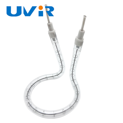Good price Tubo di lampada di riscaldamento in vetro di quarzo tubo di lampada a infrarossi circolare a piedi alti in linea