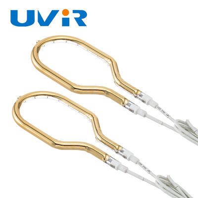 Prezzo buono Lampada di riscaldamento infrarosso ad anello oro UVIR 200-6000W per forni industriali in linea