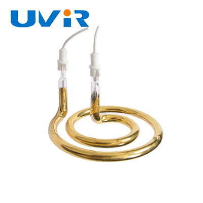 Prezzo buono Tubo riscaldante a infrarossi placcato oro 45-480V 150-6000W in linea
