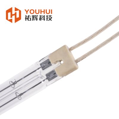 Prezzo buono Lampada a infrarossi a doppio tubo in quarzo trasparente 200-6000W 55-575V Base TC01 in linea