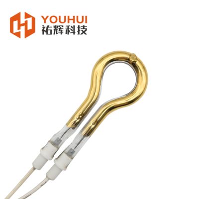 Prezzo buono CE Certified 99.99% Pure Quartz Ring Infrared Lamp for Automotive Applications in linea