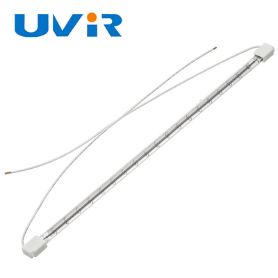 Prezzo buono Lampada alogena a infrarossi a onda corta 400V 2500W con tubo di quarzo in linea