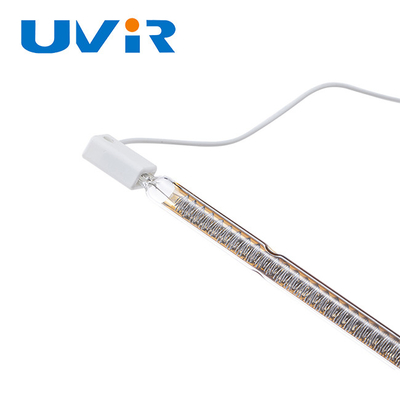 Good price tubo del quarzo di Ruby Slim Infrared Halogen Lamp 1200W 230V del rivestimento dell'oro in linea