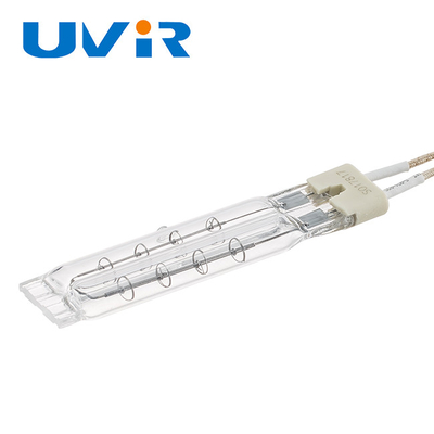 Prezzo buono 55V 400W Quartz Twin Tube Lampada di riscaldamento a infrarossi in linea