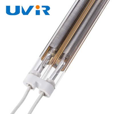 Buon prezzo lampada di infrarosso di 3250W Wave medio, lampada di riscaldamento IR del rivestimento dell'oro in linea