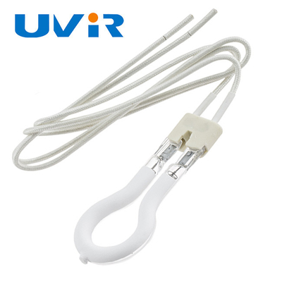 Prezzo buono Metropolitana lucidata infrarossa di vetro di quarzo della lampada di calore del radiatore di Ring Halogen in linea