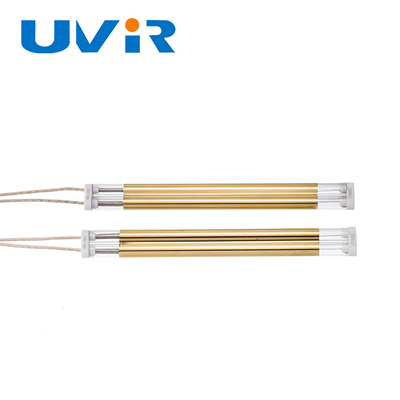 Buon prezzo lampada infrarossa media di 1700W Wave, radiatore della lampada al quarzo di 15x33mm in linea