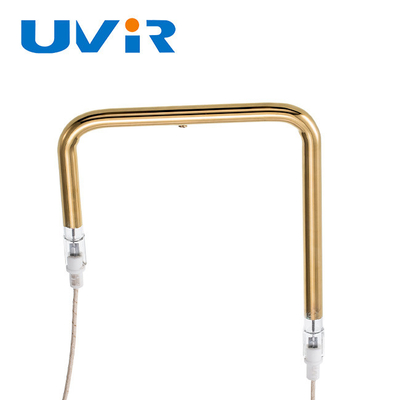 Prezzo buono Tubo riscaldante a infrarossi con rivestimento in oro UVIR 910W 230V in linea