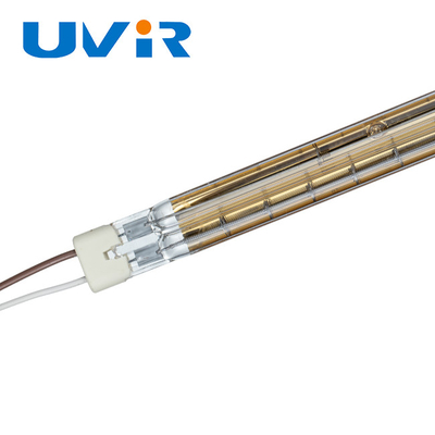 Buon prezzo Riflettore dell'oro della lampada di calore del quarzo delle onde corte 400V 5400W 11x23mm in linea