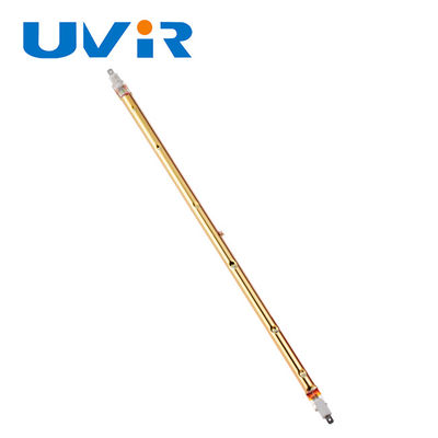 Prezzo buono R7S 500W Lampada di riscaldamento infrarosso a quarzo rivestita d'oro 235V in linea