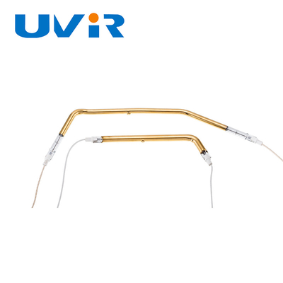 Prezzo buono Tubo riscaldante a infrarossi al quarzo rivestito in oro 150-6000W in linea