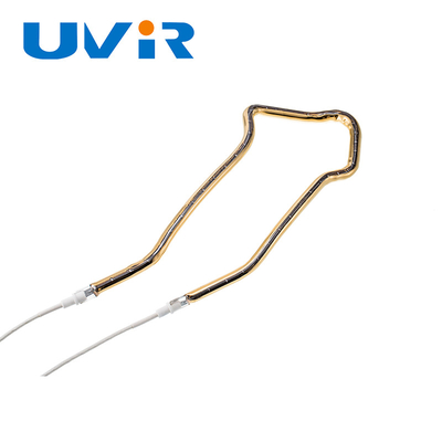 Good price 3D oro Heater Quartz Tube Electric infrarossa ricoprente 45-480V in linea