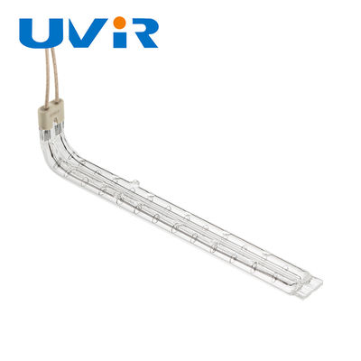 Prezzo buono Lampa di vetro al quarzo a forma di U 150-6000W ad alta purezza in linea