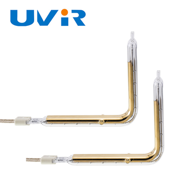 Tubo riscaldante a infrarossi placcato oro 150-6000W per saldatura plastica