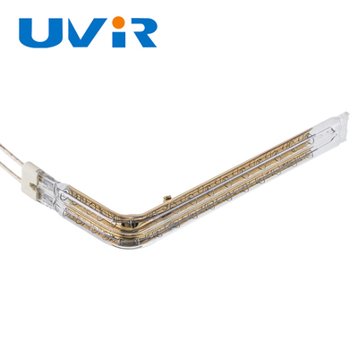 45-480v ha personalizzato l'elemento infrarosso del rivestimento dell'oro della metropolitana della lampada di calore