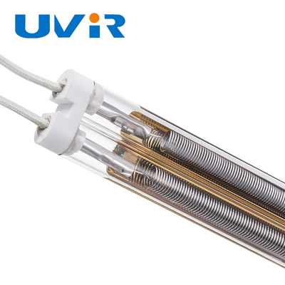 Lampada a infrarossi a onde medie da 6000W, 500V, tubo riscaldante al quarzo