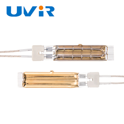 Good price alogeno gemellato Heater Lamp With Gold Coating di IR della metropolitana di tipo B TL470 di 11x23mm in linea