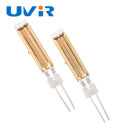 Prezzo buono Lampada riscaldante a infrarossi a onde corte a doppio tubo placcata in oro 400-6000W in linea