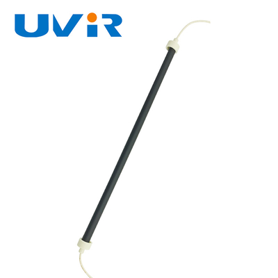 Lampada a infrarossi IR al quarzo con tubo nero Onda lunga 50-500 mm per polimerizzazione