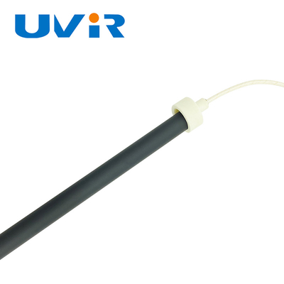 Personalizzazione Lampada Infrarossi Riscaldante Al Quarzo 220V Tubo Singolo Onda Lunga Tubo Nero