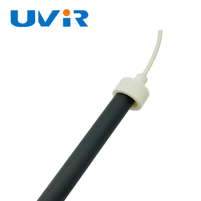 tubo del nero dell'onda lunga della lampada 50-500mm di infrarosso della metropolitana del quarzo 1500w per uso industriale