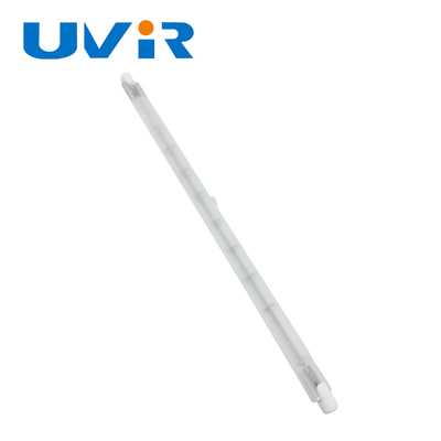 Good price Tubo di lampadina di riscaldamento a infrarossi ghiacciato dritto tubo singolo a onda corta per riscaldatore a infrarossi in linea