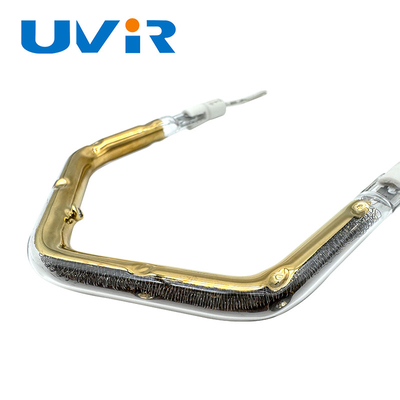 Good price Tubo per il riscaldamento a infrarossi per rivestimento in oro 3D Riscaldatore elettrico a quarzo 45-480V in linea