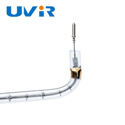Good price 200-4000W Tipo U Quartz Heater Halogen Tube, 2D Clear Short Wave Ir Lamps in linea