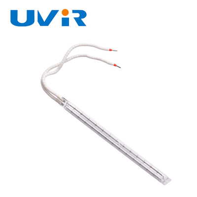 Lampade a infrarossi a doppio tubo con rivestimento bianco da 200 a 6000 W per riscaldamento industriale