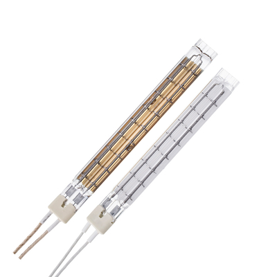 qualità Rivestimento d'oro Lampada di riscaldamento ad infrarossi a due tubi alogeni Fabbrica