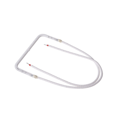 Good price Tubo di lampada di riscaldamento a infrarossi singolo a forma di U Tubo di lampada di riscaldamento a ondata corta ad alogeno bianco in linea