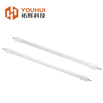 Tubo lampada riscaldante a infrarossi alogena a filamento a onda media a tubo singolo da 200-4000W per esigenze di riscaldamento industriale