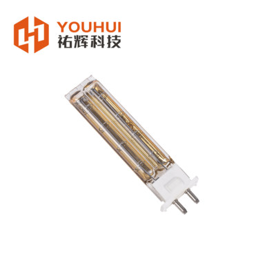 Lampada a infrarossi a doppio tubo da 420W 120V con rivestimento in oro per stampa 3D