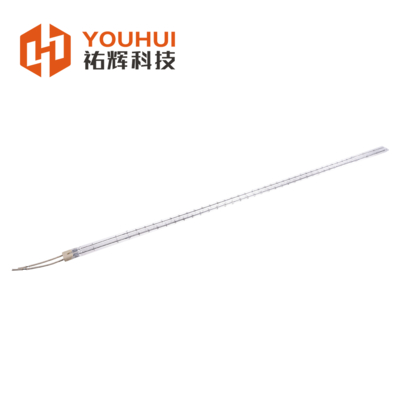 Lampada a infrarossi a doppio tubo di quarzo rivestita d'oro 200-6000W