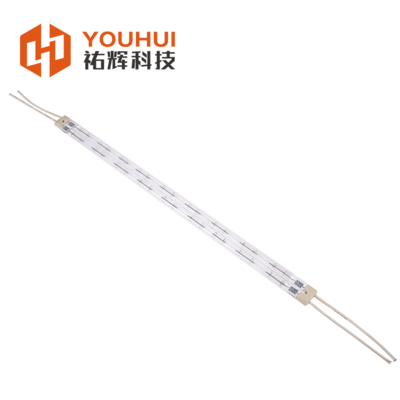 Prezzo buono Lampada di riscaldamento a infrarossi a doppio tubo di quarzo bianco 200-4000W 400V in linea