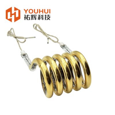 Prezzo buono Tensione 24-575V Diametro Esterno 39-600mm Temperatura Filamento 1100-2600℃ Lampada Infrarossi ad Anello Tubo Riscaldatore Infrarossi Circolare in linea