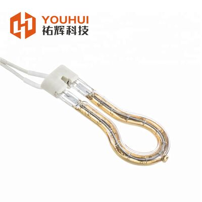 Lampada a infrarossi ad anello dorato 115V 200W a onda corta