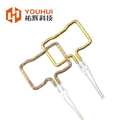 qualità 3D-shaped Infrared Heating Element Tube for Industrial Equipment Heating Applications Fabbrica
