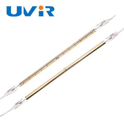 lampade di infrarosso del quarzo di 220V 1200W, alogeno Heater Lamp delle onde corte R7S