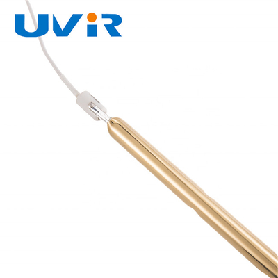 Lampada infrarossa del radiatore dell'alogeno del quarzo di R7S 230V rapidamente con il rivestimento dell'oro