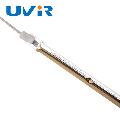 Lampade infrarosse ricoprenti 600W 230V del quarzo dell'oro di R7S per l'essiccamento del trattamento