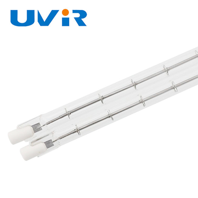 Diametro dell'onda 10mm di Heater Lamps Short di infrarosso del quarzo trasparente