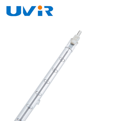 Good price Pittura infrarossa della lampada di riscaldamento dell'alogeno del quarzo che asciuga le lampade con il tubo del quarzo trasparente in linea