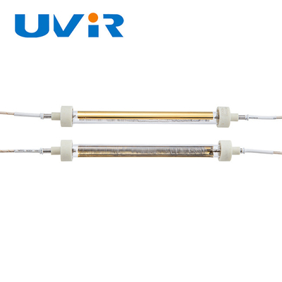 Good price Strato riflettente dell'oro della lampada di calore di infrarosso dell'alogeno di Wave medio 120V 100W in linea