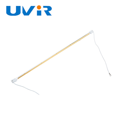 Good price Lampade di calore basse di infrarosso del quarzo SK15 riflettore dell'oro da 1200 watt in linea