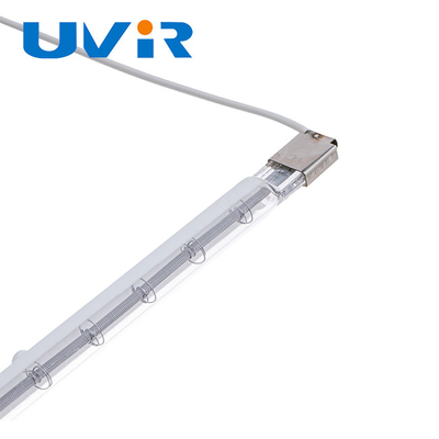 I semi hanno placcato la lampada infrarossa ricoprente bianca 235V 1000W SK17 del quarzo
